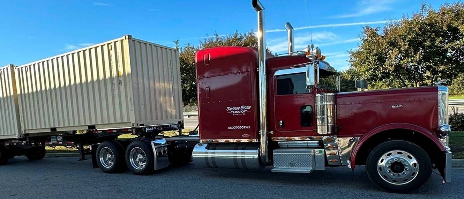 Snorin Bore Transport truck